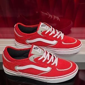 Vans Skate Rowley Red Men’s 9 NEW with Box